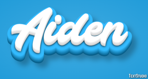 Aiden Texteffekt