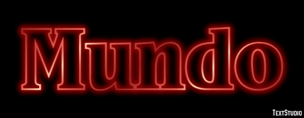 Mundo Efeito de texto