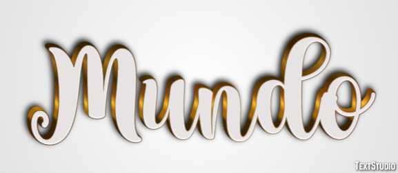 Mundo Efeito do texto