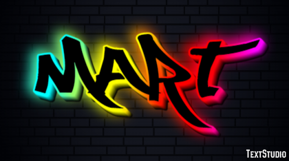 Март Texteffekt