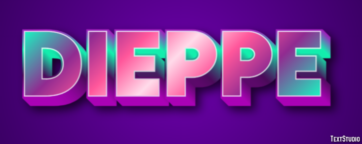 Dieppe Efekt tekstowy