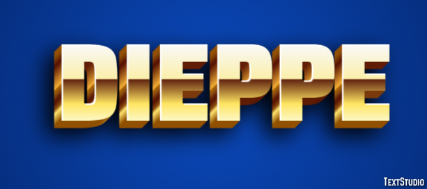 Dieppe Efekt tekstowy