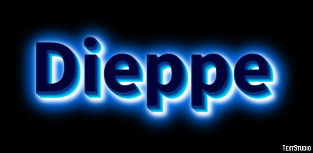 Dieppe Tekst Effect