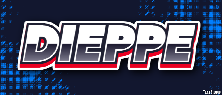 Dieppe Efekt tekstowy
