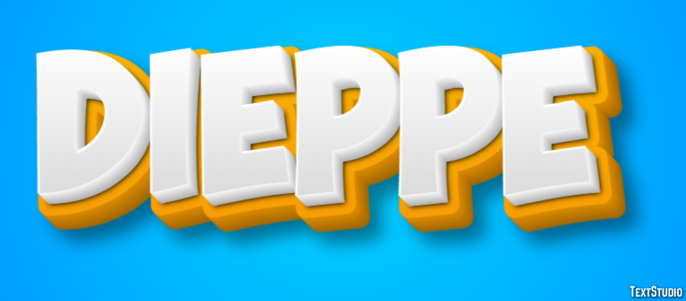 Dieppe Efekt tekstowy