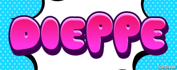 Dieppe Efekt tekstowy