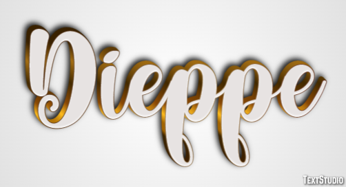 Dieppe Efekt tekstowy