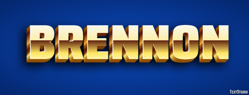 Brennon Texteffekt