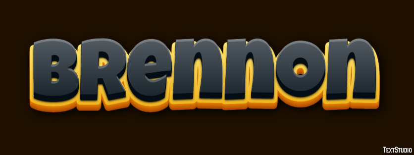 Brennon Texteffekt