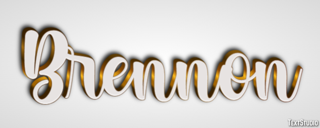 Brennon Text Effect