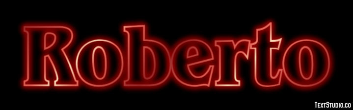 Roberto Tekst Effect