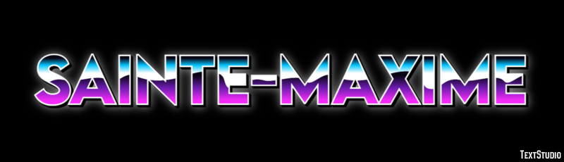 Sainte-Maxime Efecto de Texto