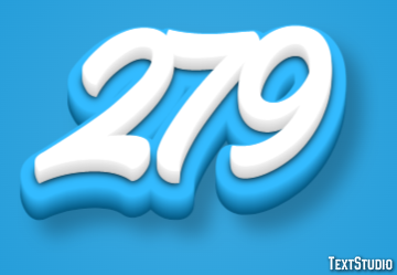 279 Efecto de Texto