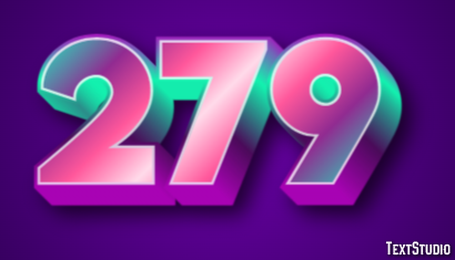 279 Efecto de Texto