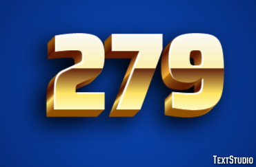 279 Efecto de Texto