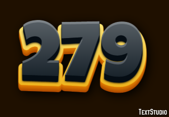 279 Text effect
