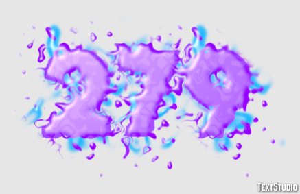 279 Efecto de Texto