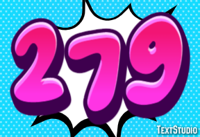 279 Efecto de Texto