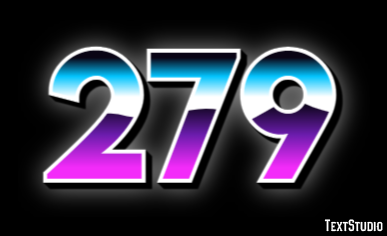 279 Efecto de Texto