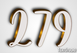 279 Эффект текста