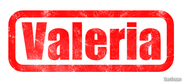 Valeria Text effect