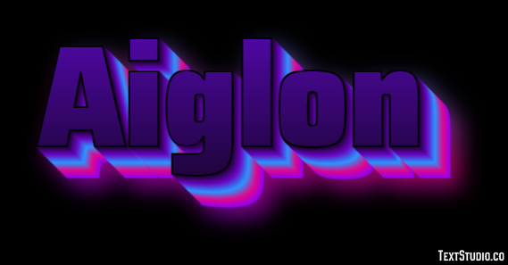 Aiglon Effet de Texte