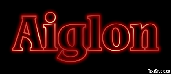Aiglon Efeito do texto