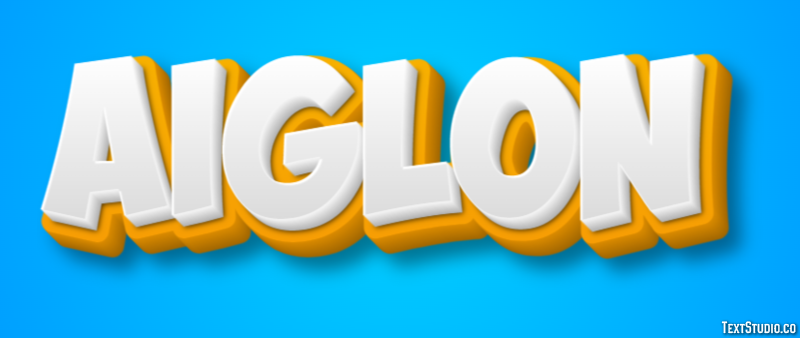 Aiglon Effet de Texte