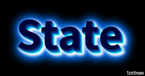 State Texteffekt