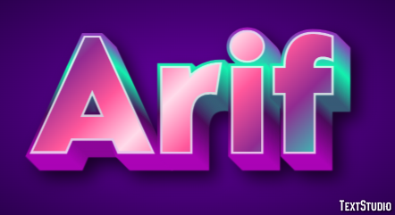 Arif テキスト効果