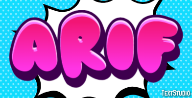 Arif Text effect