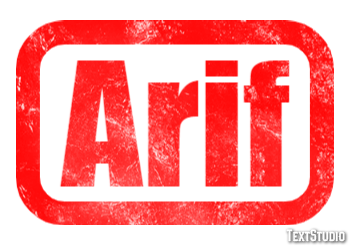 Arif Tekst Effect