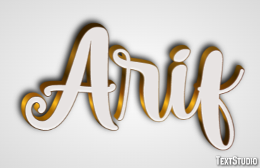 Arif Text Effect