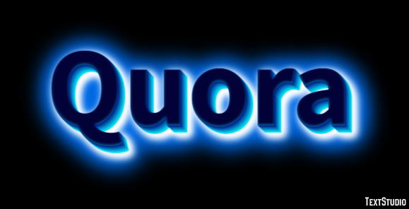 Quora Efeito de texto