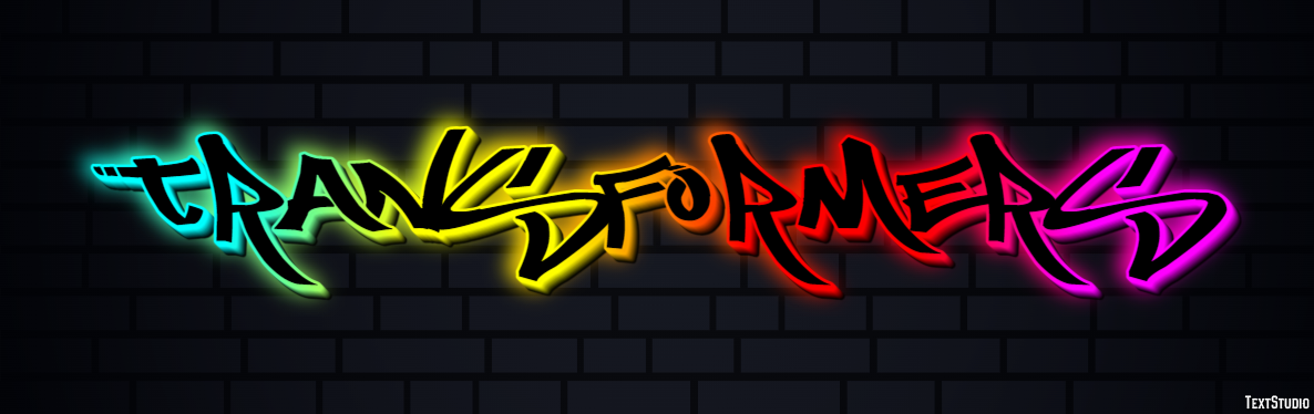 Transformers Text Effect