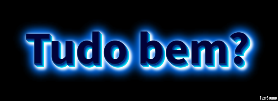 Tudo bem? Texteffekt