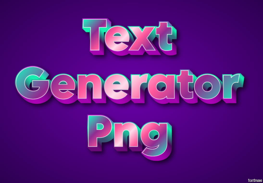 Text Generator Png Effetto testo