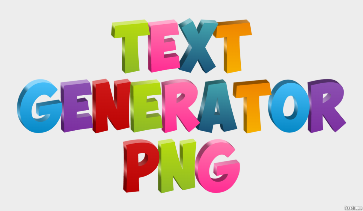 Text Generator Png Effetto testo