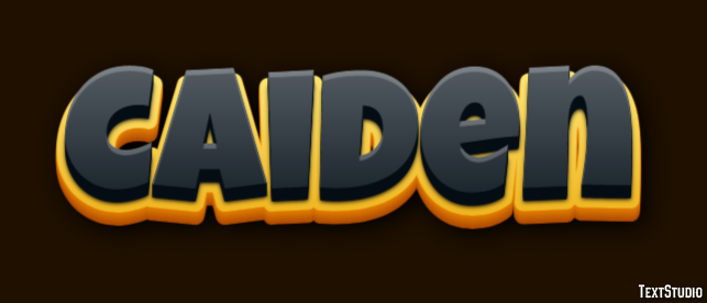 Caiden Text Effect