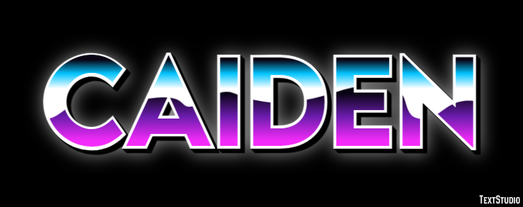 Caiden Text Effect
