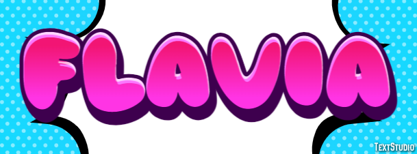 Flavia Efecto de Texto