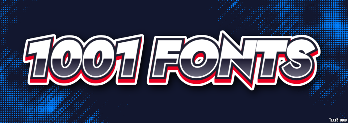 1001 Fonts Text Effect