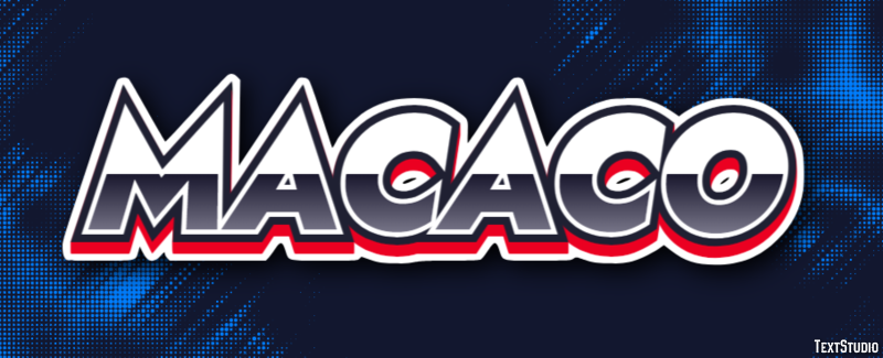 Macaco Tekst Effect