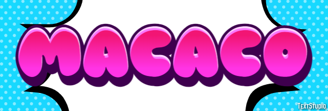 Macaco Tekst Effect