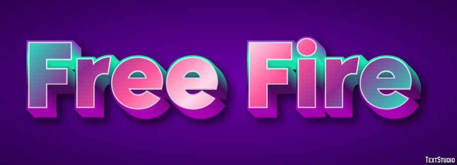 Free Fire Texteffekt