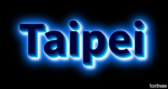 Taipei Efekt tekstowy