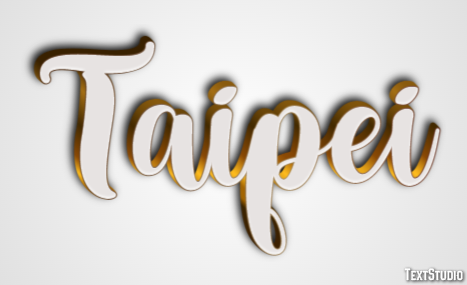 Taipei Efekt tekstowy
