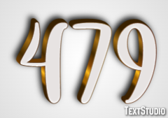 479 Text effect
