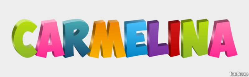 Carmelina Effetto testo
