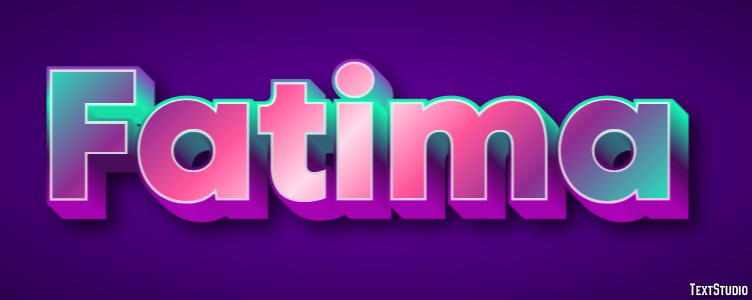 Fatima Text Effect
